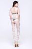 Blancho SE-142-WHITE Mesh Hole Open Crotch Body Stocking - White - Medium
