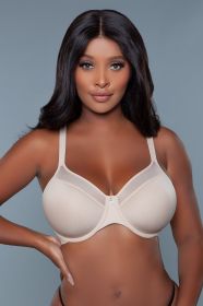 2215 Seamless Kristy Full Coverage Bra (Color: Nude, size: DD (E))