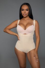 2375 Keep It Tight Bodysuit Shaper (Color: Nude, size: 3X/4X)