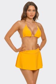 2538 Millie Bikini Set (Color: Yellow, size: XL)