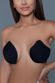 2190 Cat Ears Fabric Cover-Ups (Color: Black, size: B)