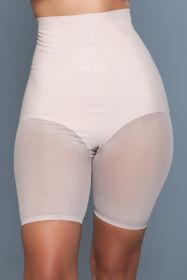2171 Suit Your Waist Boyshort (Color: Nude, size: 1X/2X)