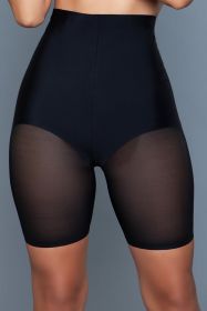 2171 Suit Your Waist Boyshort (Color: Black, size: L/XL)