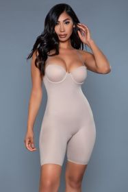 2173 Ultra Shaping Bodyshaper (Color: Nude, size: 1X/2X)